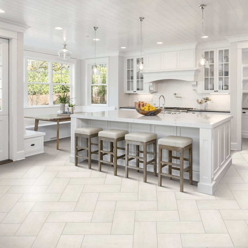Valley Forge Rug Co. providing tile flooring solutions in Bridgeport, PA - Sinova - White Canvas