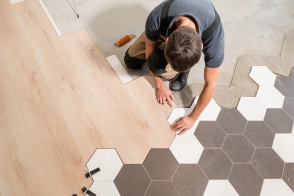 Flooring installation services in Bridgeport, PA